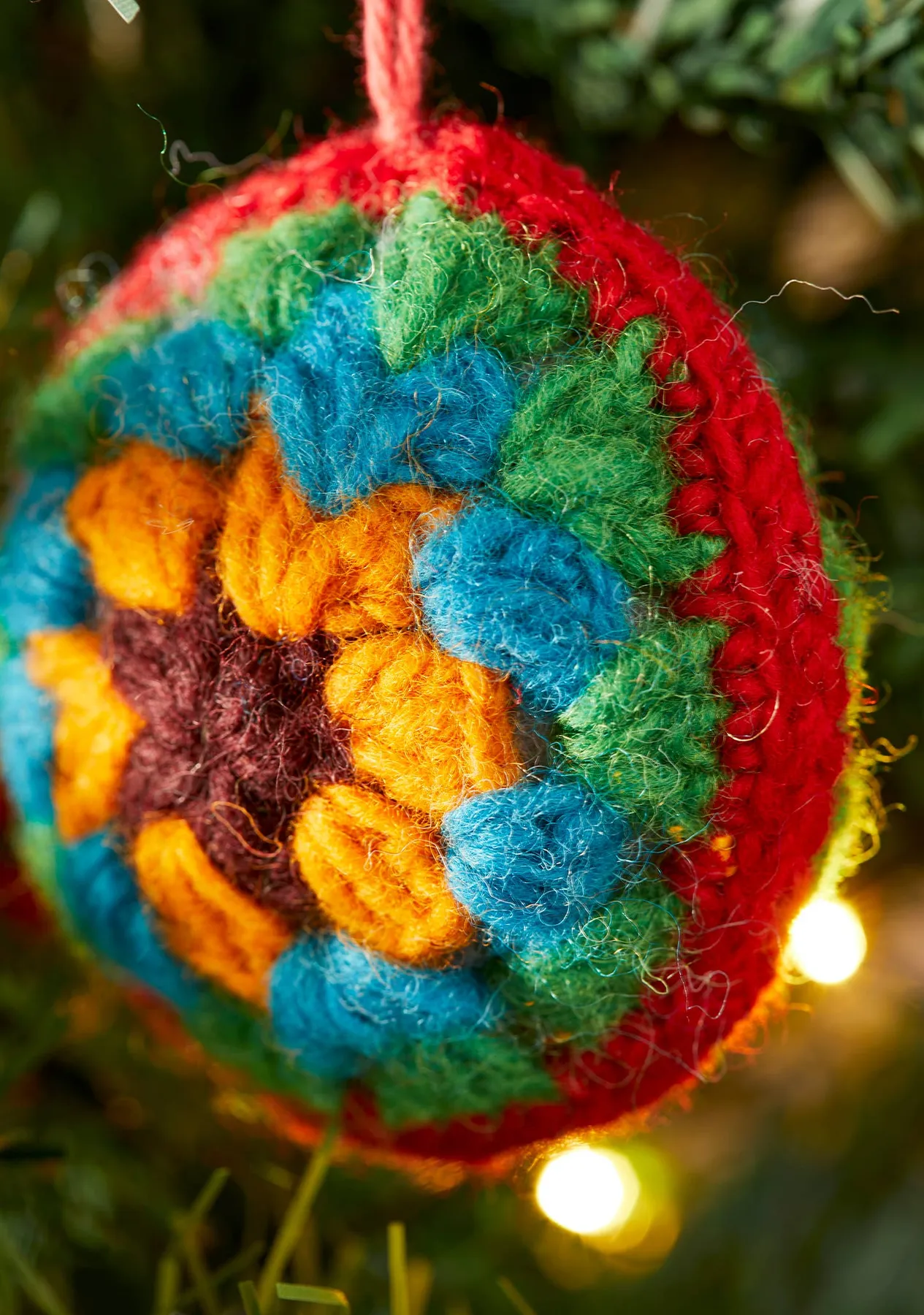 Wholesale Rainbow Crochet Bauble for your store - Faire