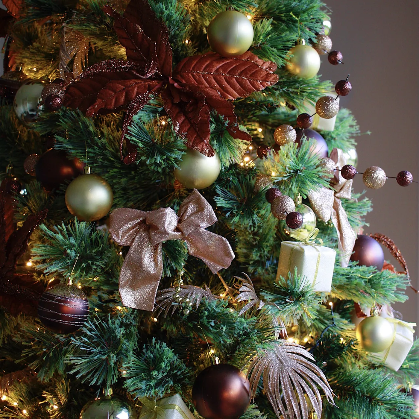 Wholesale Tree Decoration Set / Copper Bronze & Gold (32 pc) - Xmas & Co. -  Fieldfolio