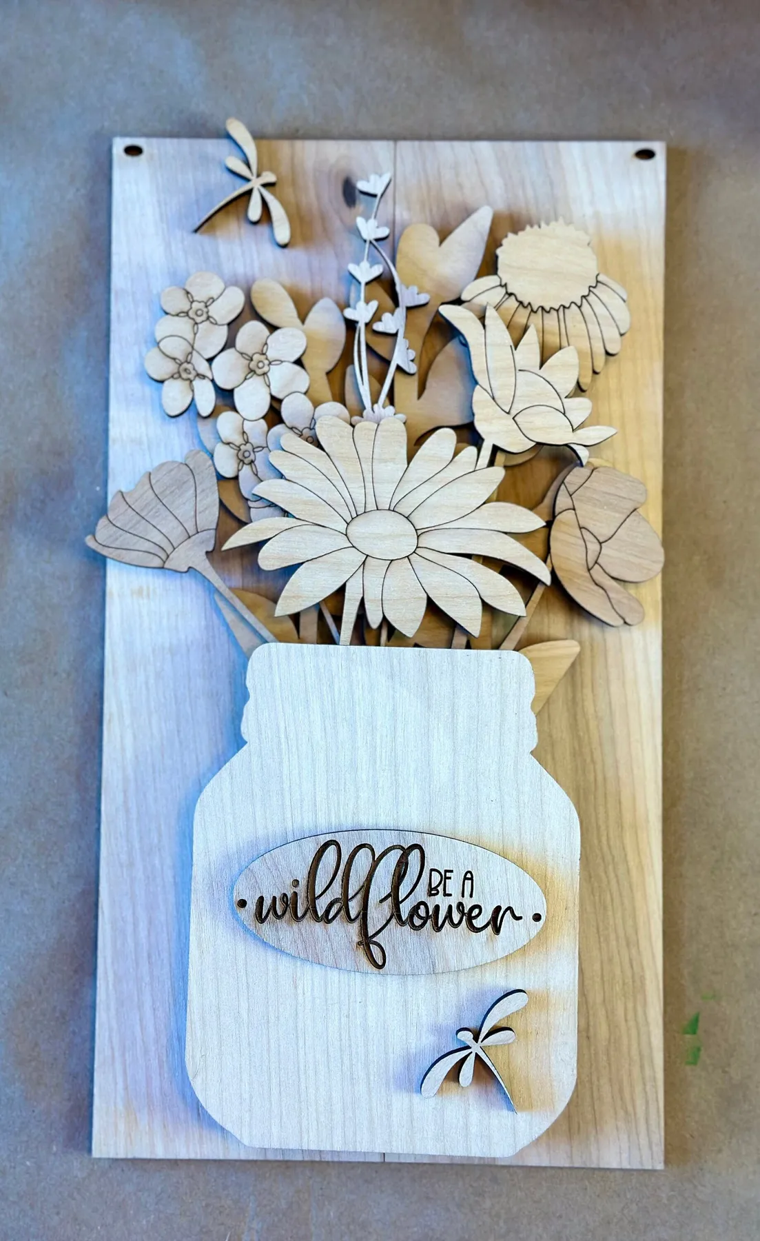 Wildflower Wall Hanging DIY Kit | Floral Home Decor Kit | Cottage Core – My  Heartwood DIY