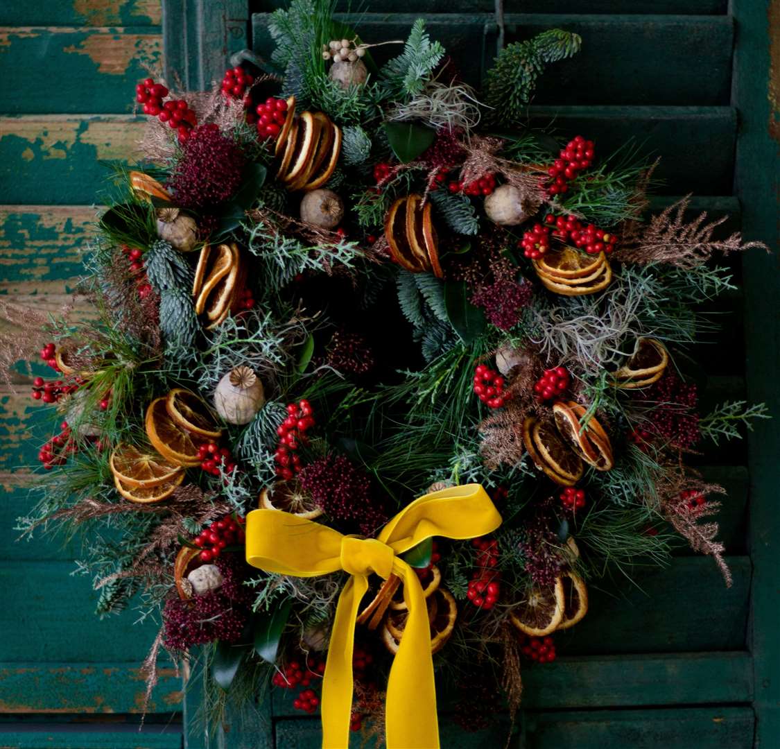 Win: A Christmas wreath from Ely's Thatch & Roses **CLOSED**