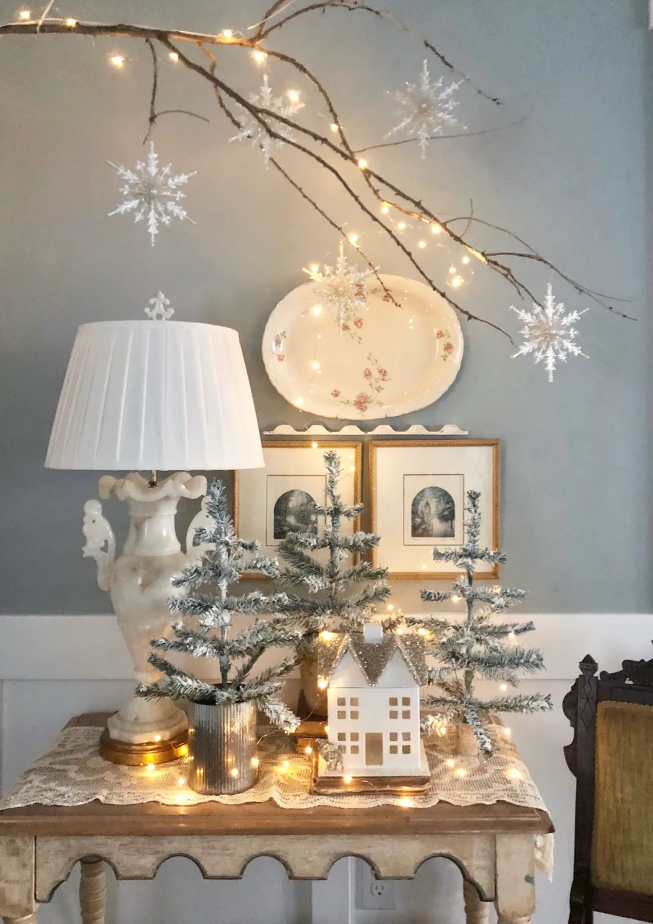Winter Entryway Decor - LeCultivateur