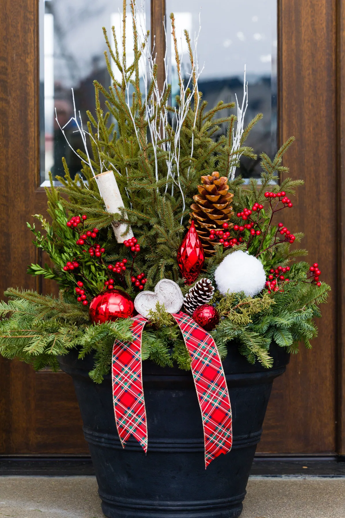 Winter Porch Pots Collection - Porch Pots Direct