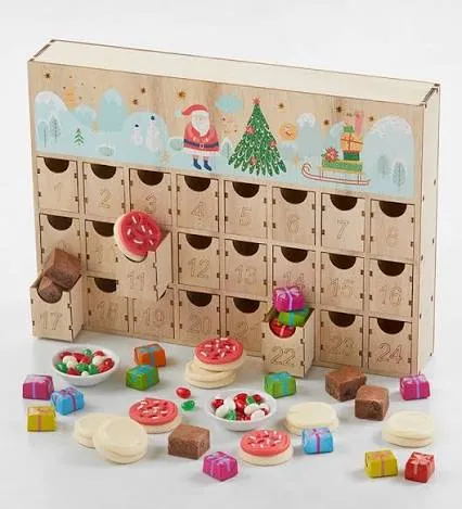 Wooden Advent Calendar | Cheryl's